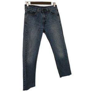 Levi’s 505 blue denim jeans